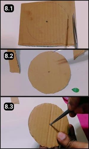 Step 8 - Make the Tree's base