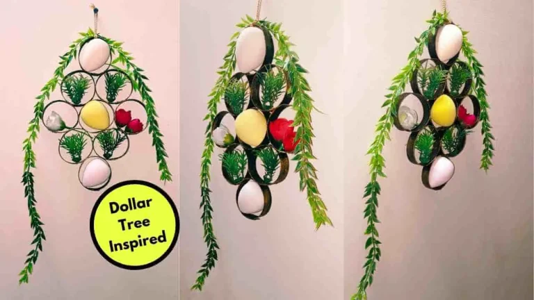 Dollar Tree Inspired DIY Easter Egg Wreath