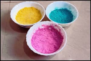 Final Look Of DIY Homemade Organic Holi Colors