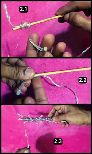 Step 2 - Mounting the Strip Lights On Our DIY Holika