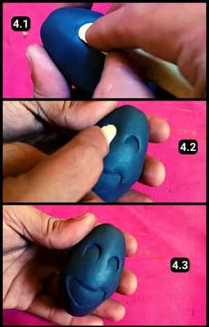 Step 4 - Modeling its eyes