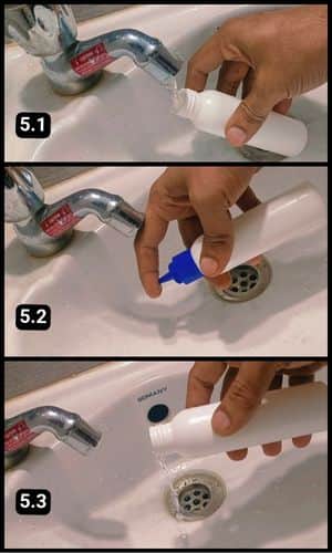 Step 5 - Rinse the bottle