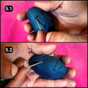 Step 5 - Shaping the eyes