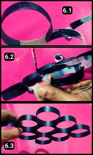 Step 6 - Painting the rings inside out