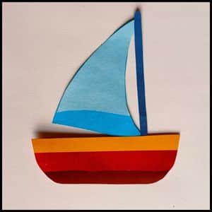 Paper Yacht Craft For KIDS (completed project)