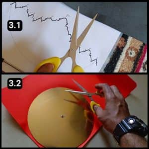 Step 3 - Cutting the Paper shapes