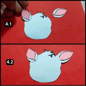 Paper Cow Craft for Kids (Printable Template Included)