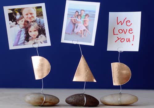 Personalized Metal Photo Display