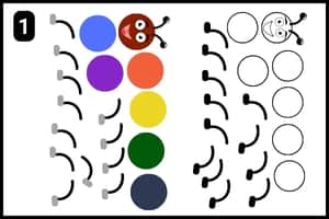 Step 1 - Creating The Vibrant Caterpillar Template