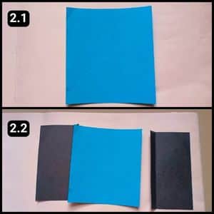 Step 2 - Aligning the Paper Sheets