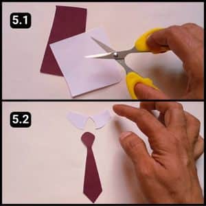 Step 5 - Preparing The Shirt Collar and Tie shapes