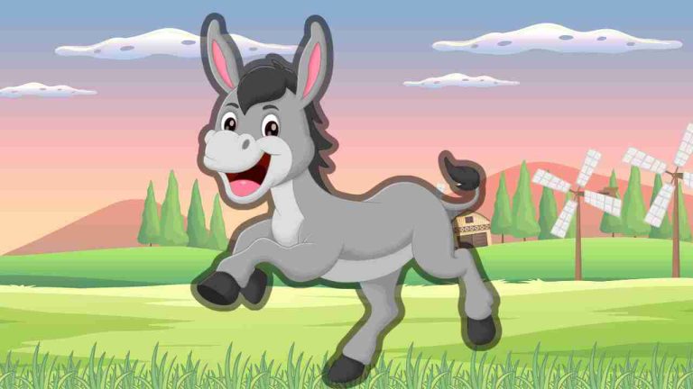 paper Donkey Craft for KIDS