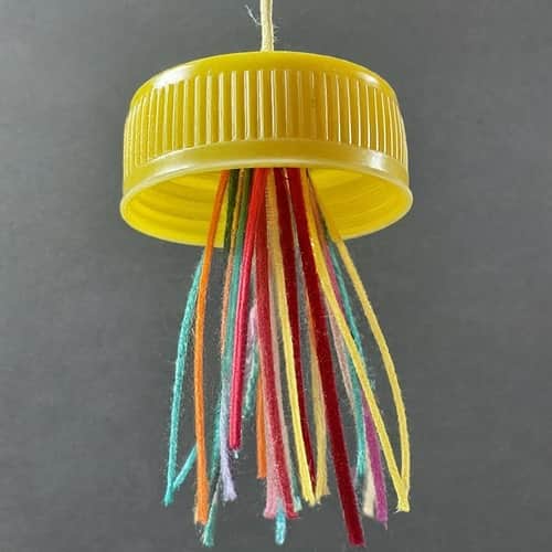 Bobbing Bottle Cap Jellyfish