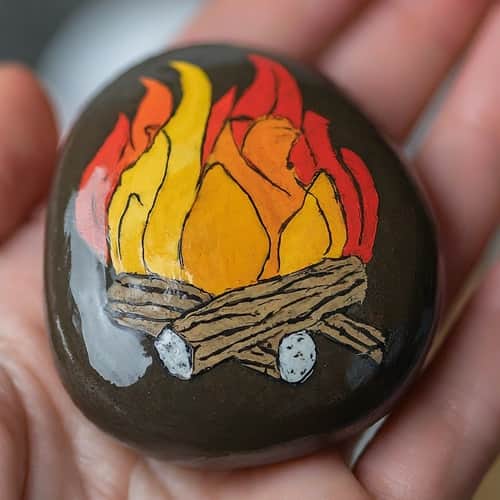 Campfire Coasters