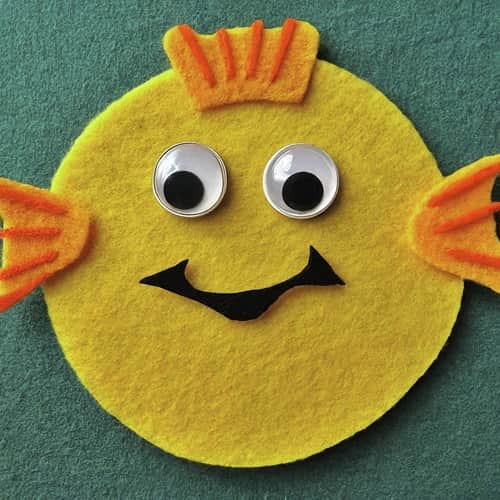 Floaty Felt Flounder