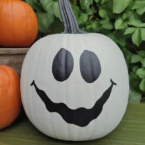 Friendly Ghost Pumpkin