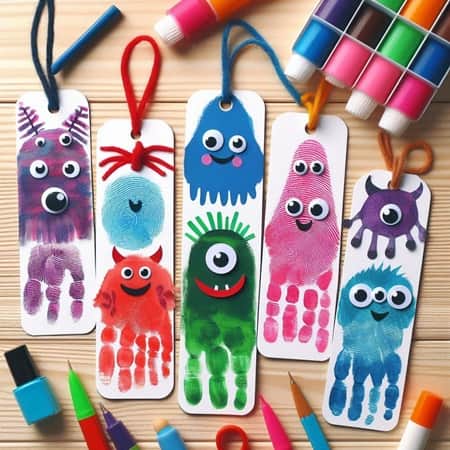 Monster Bookmarks