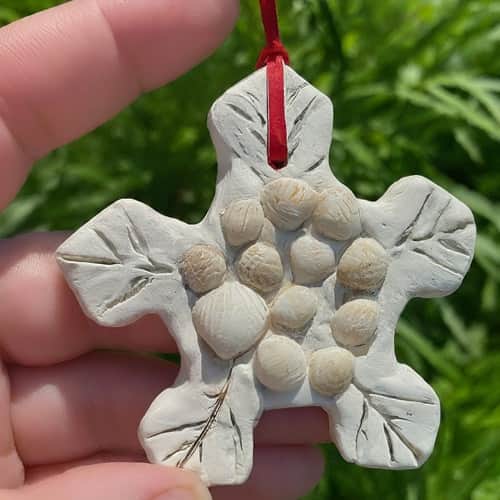 Seashell Christmas Ornaments (Clay Version)