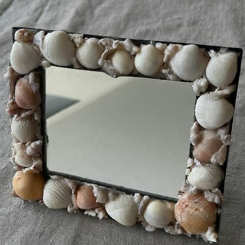 Seashell Mosaic Mirror