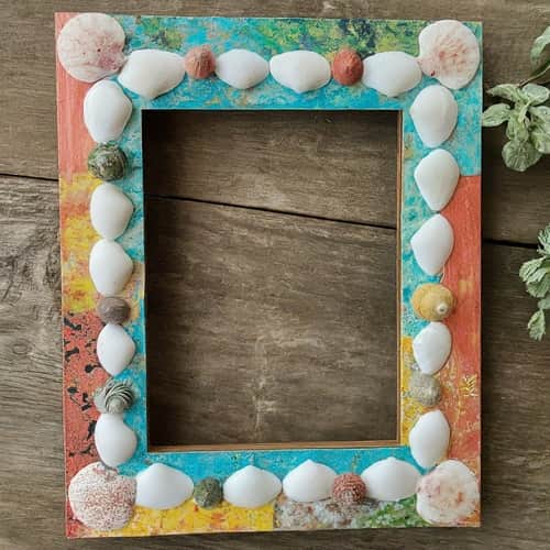 Seashell Picture Frames