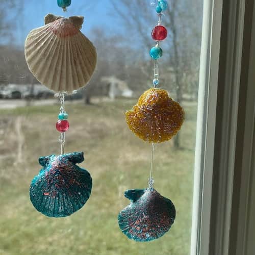 Seashell Suncatchers