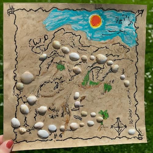 Seashell Treasure Map