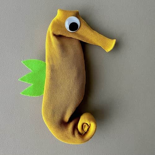 Squishy Sock Seahorse