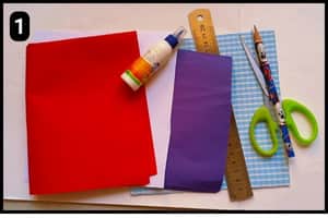 Step 1 - Things You'll Need For Memorial Day Wreath Craft