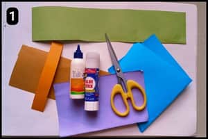 Step 1 - Things You'll Need For Paper Flower Craft