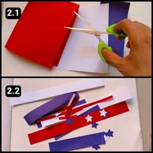 Step 2 - Cutting the Ribbon Shapes