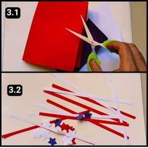 Step 3 - Cutting the Craft Papers