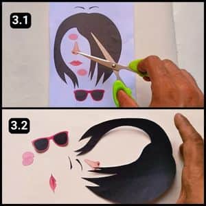 Step 3 - Cutting the Template Shapes