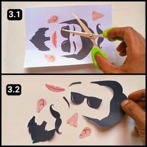 Step 3 - Cutting the Template Shapes
