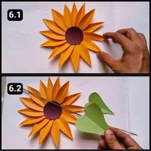 Step 6 - Assembling the Leaves and Stem