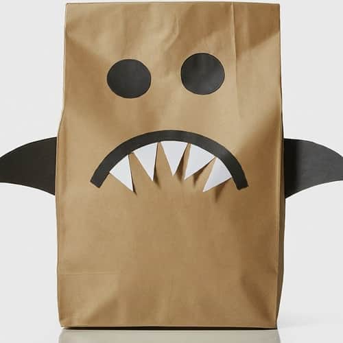 Swirling Paper Bag Shark