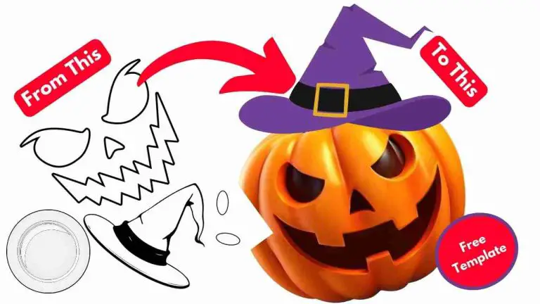 paper plate Halloween craft for kids (Pumpkin)