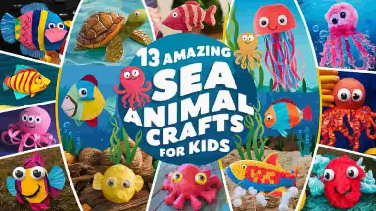 sea animal crafts for kids