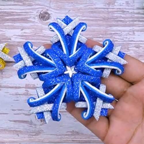 Christmas Snowflake Ornaments for Decor