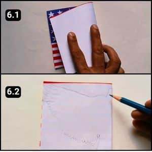 Step 6 - Fold and Draw The Shape