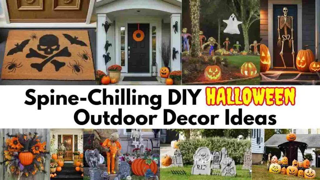 Spine-Chilling DIY Halloween Outdoor Decor Ideas