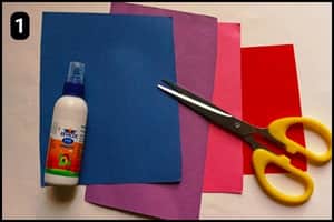 Step 1 - Materials You'll Need To Make Handprint Octopus Craft