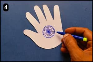 Step 4 - Drawing The Ashoka Chakra