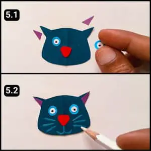 Step 5 - Preparing The Cat's Face