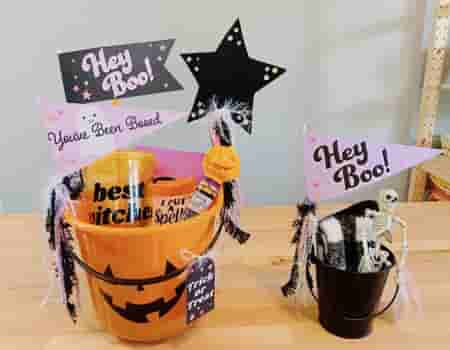 Crafty Halloween Boo Basket Ideas