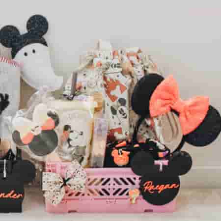 Disney-Themed Boo Basket for Halloween Fun