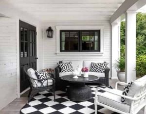 10 Bold Black And White Patio Decor Ideas Under Budget