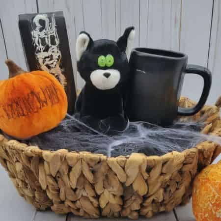 Spooky Decor Basket