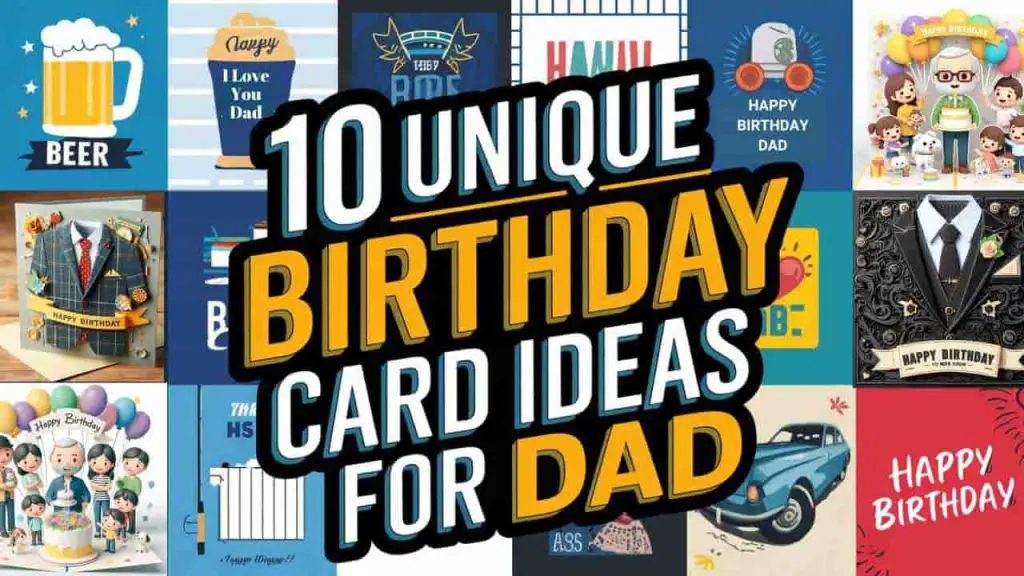 Birthday card Ideas for dad