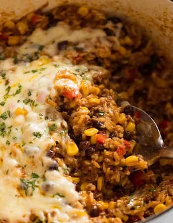 Flavor-Packed Mexican Ground Beef Casserole