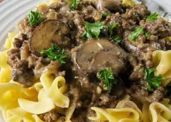 Ground Beef Stroganoff